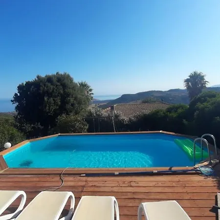 Claudia With Private Pool And Great View Tergu